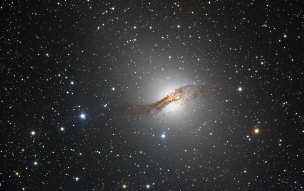 Die Radiogalaxie Centaurus-A (NGC5128)